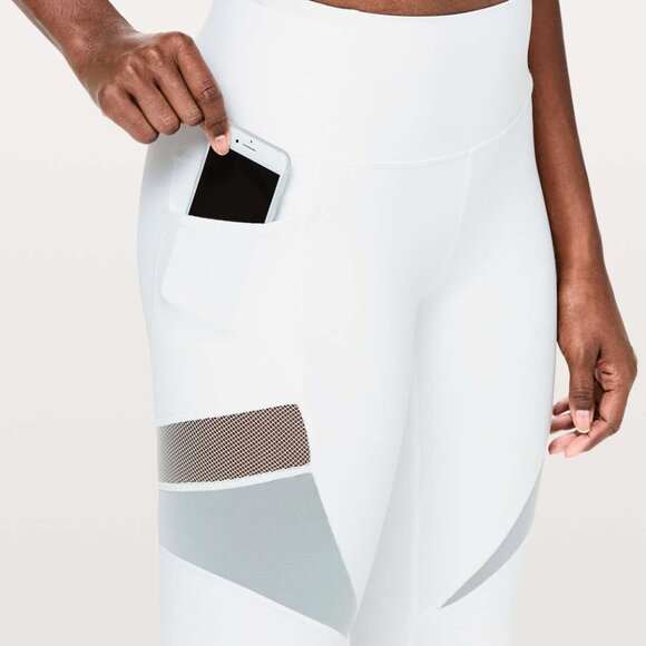 Lululemon Mesh In Motion Crop Leggings 23" NWOT - Picture 3 of 16
